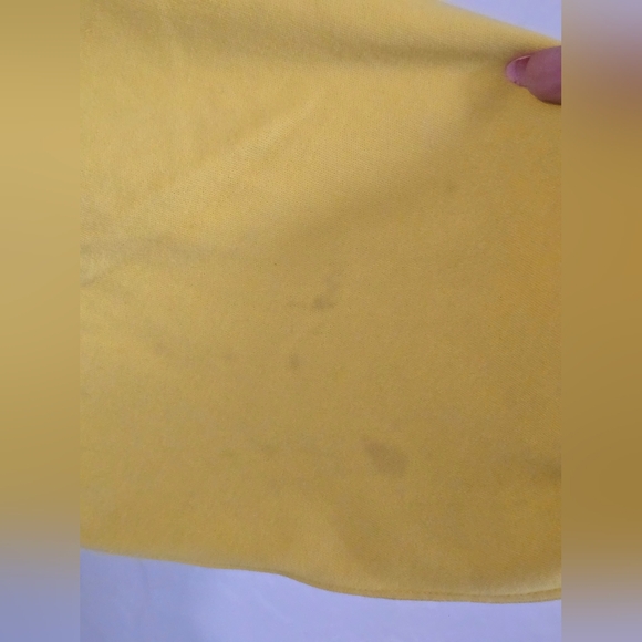 Vintage Yves Saint Laurent Yellow Sweater with Multicolor Stars - Picture 13 of 15